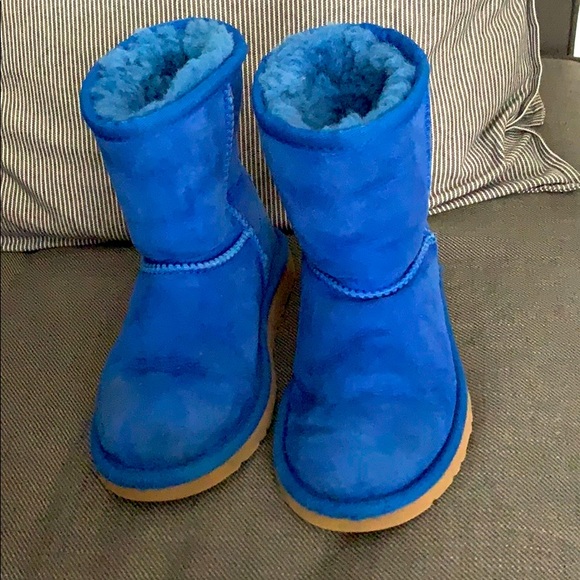 UGG Other - Blue Classic Ugg Boots Little Girl/Boy Size 12-GUC